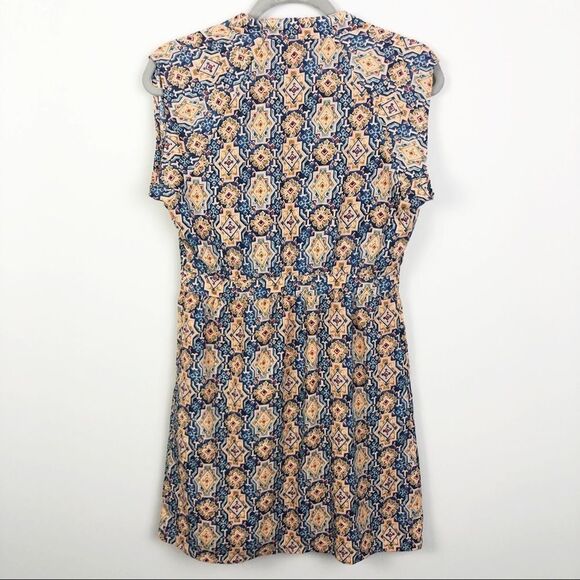 TULLE | ANTHROPOLOGIE Medallion Wrap Mini Dress Tie Waist Women’s Size Small - Picture 6 of 6